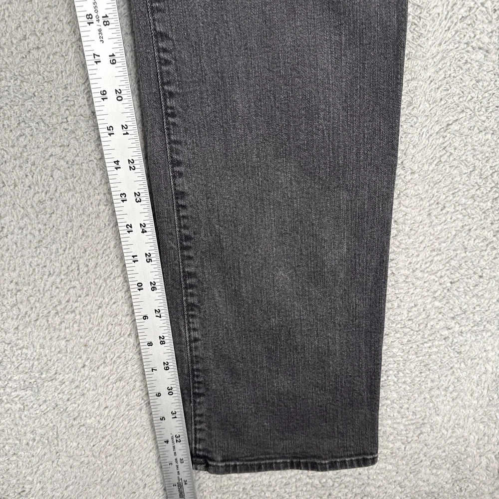 True Religion Jeans Mens 36 (36x33) Black Ricky USA Flap Pocket ***2 Holes READ